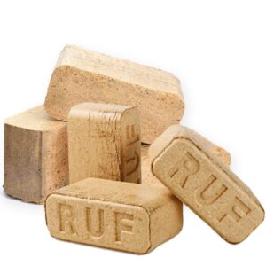 wood coal ruf briquettes